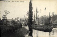 CPA Clecy Bords de L Orne le Moulin