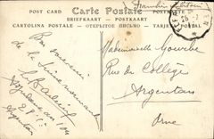 La POSTAL Clecy Bords de la VENDIMIA de L adorna rocas de Cambronnerie