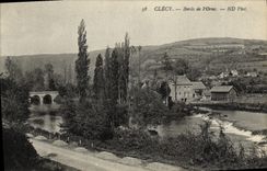 CPA Clecy Bords de L Orne 