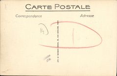 VINTAGE POSTCARD Clecy the Outfall the Mill of Landelle Canoe