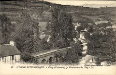 CPA Clecy Panorama du Vey