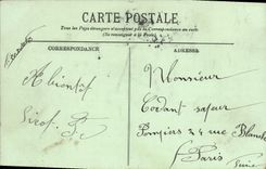 VINTAGE POSTCARD Clecy the Road of Vey and Rocks of the bread of sugar