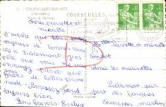 CPM Courseulles Sur Mer Parc a Huitres
