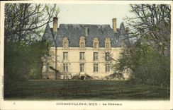 CPA Courseulles sur Mer Le Chateau 