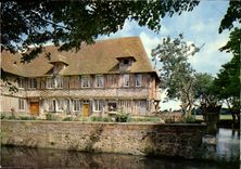 MODERN CARD St Julien the Falcon the Manor of Coupesarte