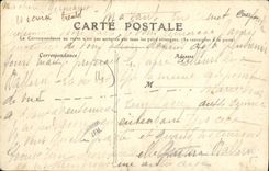 Portico antiguo de Cormolain de la POSTAL de la VENDIMIA