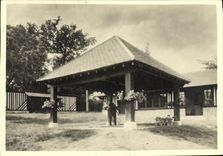 VINTAGE POSTCARD Wood lurette Coquainvilliers