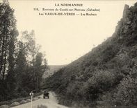 VINTAGE POSTCARD Surroundings of Cop On Noireau Vaulx De Veres Rocks