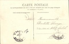 VINTAGE POSTCARD Cop On Noireau the Spring of Normandy a Rising of Noireau