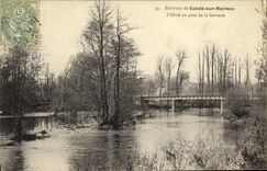 CPA Environs de Conde Sur Noireau L Orne au pont de la Serverie 