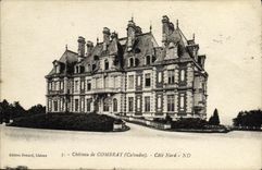 VINTAGE POSTCARD Combray Castle Dimensions Northern