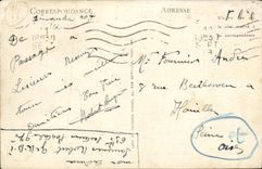 VINTAGE POSTCARD Combray Castle Dimensions Northern