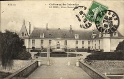 CPA Chateaux du Calvados Le Bosc Cour d Honneur