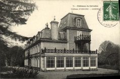 CPA Chateaux du Calvados Commes Chateau D Escure