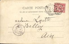 VINTAGE POSTCARD Colombieres the Castle