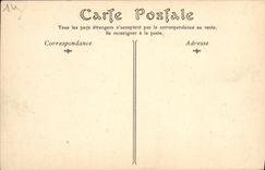 VINTAGE POSTCARD Canal of Caen to the Sea the Bridge of Colombelles Train