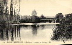 CPA Clinchamps Le Pont du Coudray