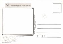 MODERN CARD Colleville on Sea American Cemetery Militaria