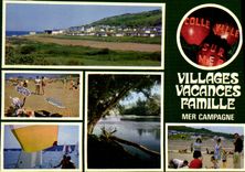 MODERN CARD Colleville On Sea Villages Holidays Family