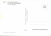 MODERN CARD Colleville On Sea List D Omaha Beach VVF