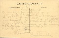 VINTAGE POSTCARD Colony of Colleville On Orne On the Stage Children