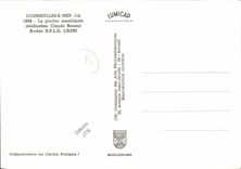 MODERN CARD Courseulles on Sea the public swimming pool