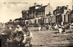 CPA Courseulles La Plage