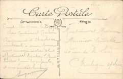 VINTAGE POSTCARD Courseulles On Sea the Beach and cabins