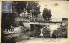 VINTAGE POSTCARD Courseulles On Sea the Bridge of Graye