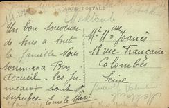 VINTAGE POSTCARD Courseulles On Sea the Bridge of Graye