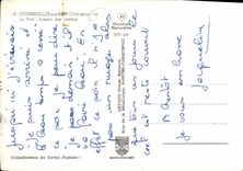 MODERN CARD Courseulles On Sea the port Basin of the yachts Boats