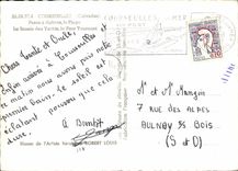 MODERN CARD Courseulles Oyster beds the Beach the Basin of the yachts the Tournant bridge