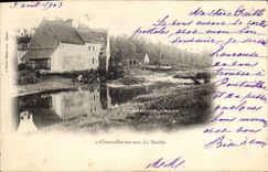VINTAGE POSTCARD Courseulles On Sea the Mill