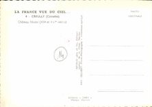 MODERN CARD Creully Feudal Castle