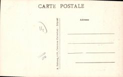 VINTAGE POSTCARD Creully Castle the Keep Character with the well Cart Horse