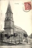 VINTAGE POSTCARD Creully L Church