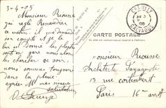 VINTAGE POSTCARD Creully L Church