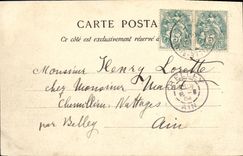 VINTAGE POSTCARD Surroundings of Bayeux Creuilly the castle seen from of the Meadow