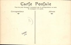 VINTAGE POSTCARD Creully Hall of the room of the guards