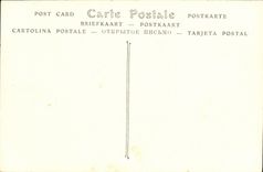 VINTAGE POSTCARD Creully the Castle Frontage of the Garden