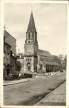 CPM Creully L Eglise Automobile Traction Avant Citroen