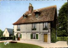 MODERN CARD Norman Manor Crevecoeur Manor of the prioress