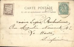 VINTAGE POSTCARD Crevecoeur out of Trough Road of Lisieux