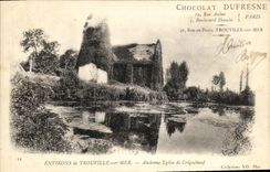 CPA Environs de Trouville sur Mer Ancienne Eglise de Cricqueboeuf 