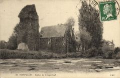 CPA Honfleur Eglise de Cricqueboeuf 