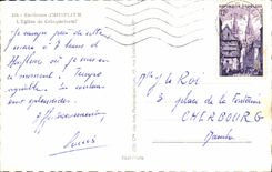 MODERN CARD Surroundings D Honfleur L Cricqueboeuf Church