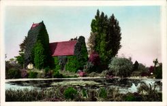 MODERN CARD Honfleur Church of Cricqueboeuf