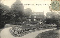 CPA Croissanville Propriete des Etangs
