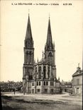 VINTAGE POSTCARD Delivrande the Basilica L Apse