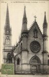 CPA La Delivrande La Basilique Le Portail